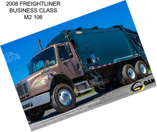 2008 FREIGHTLINER BUSINESS CLASS M2 106