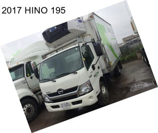 2017 HINO 195