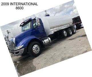 2009 INTERNATIONAL 8600