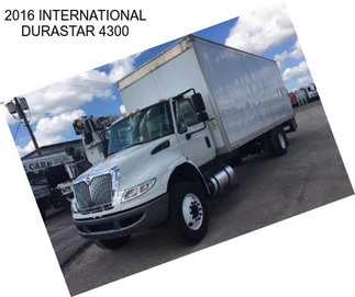 2016 INTERNATIONAL DURASTAR 4300