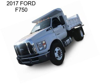 2017 FORD F750