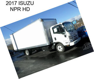 2017 ISUZU NPR HD