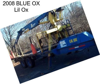 2008 BLUE OX Lil Ox