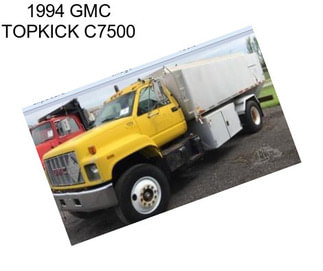 1994 GMC TOPKICK C7500