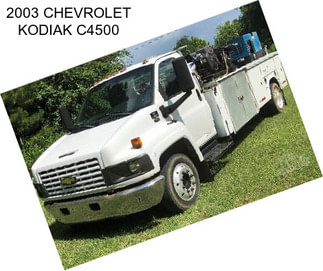 2003 CHEVROLET KODIAK C4500