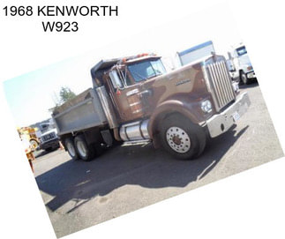 1968 KENWORTH W923