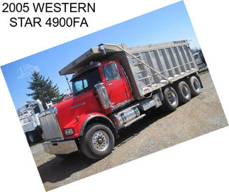 2005 WESTERN STAR 4900FA
