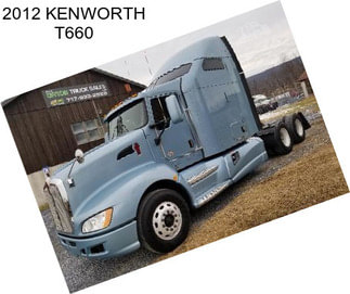 2012 KENWORTH T660