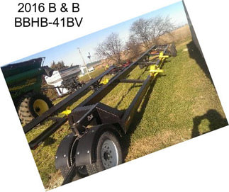 2016 B & B BBHB-41BV