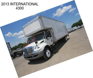 2013 INTERNATIONAL 4300