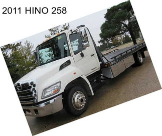 2011 HINO 258