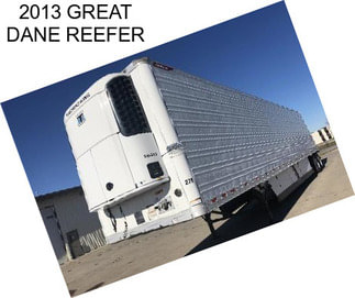 2013 GREAT DANE REEFER