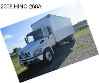 2008 HINO 268A