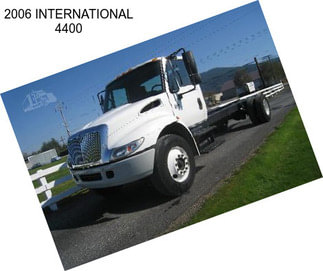 2006 INTERNATIONAL 4400