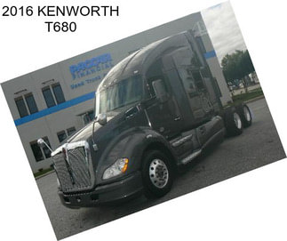 2016 KENWORTH T680