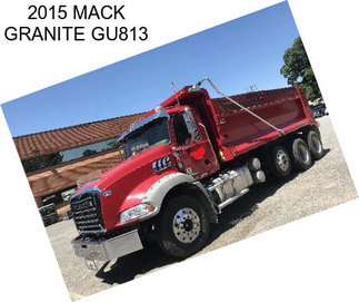 2015 MACK GRANITE GU813