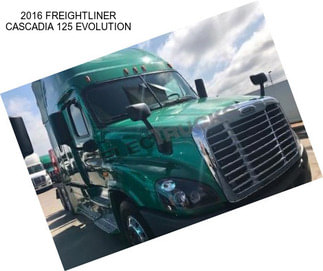 2016 FREIGHTLINER CASCADIA 125 EVOLUTION