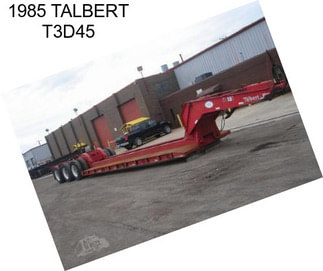 1985 TALBERT T3D45