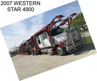 2007 WESTERN STAR 4900