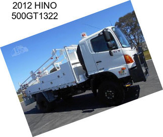 2012 HINO 500GT1322