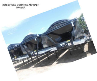 2018 CROSS COUNTRY ASPHALT TRAILER