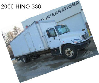 2006 HINO 338