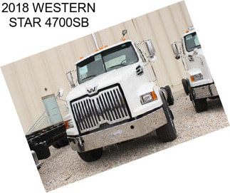 2018 WESTERN STAR 4700SB