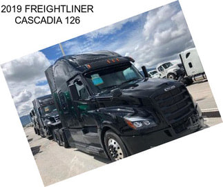 2019 FREIGHTLINER CASCADIA 126