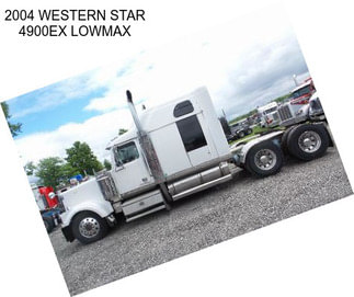 2004 WESTERN STAR 4900EX LOWMAX