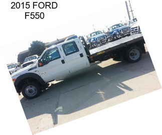 2015 FORD F550