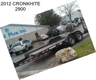 2012 CRONKHITE 2900