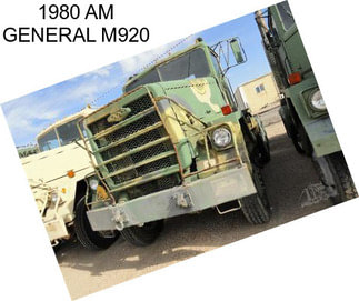 1980 AM GENERAL M920