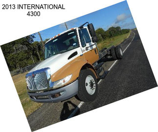 2013 INTERNATIONAL 4300