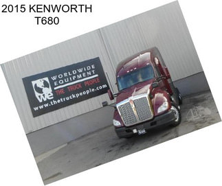 2015 KENWORTH T680