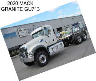 2020 MACK GRANITE GU713