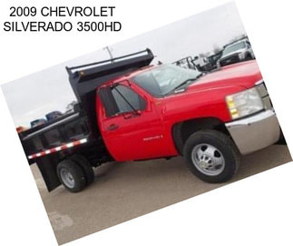 2009 CHEVROLET SILVERADO 3500HD