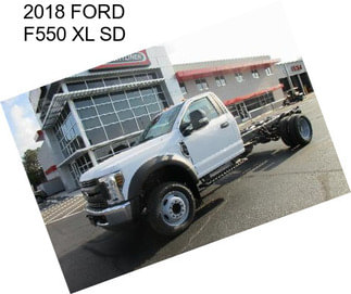 2018 FORD F550 XL SD