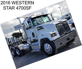 2016 WESTERN STAR 4700SF