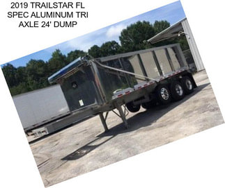 2019 TRAILSTAR FL SPEC ALUMINUM TRI AXLE 24\' DUMP