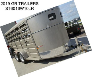 2019 GR TRAILERS ST6016W10LR