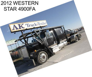 2012 WESTERN STAR 4900FA