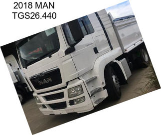 2018 MAN TGS26.440