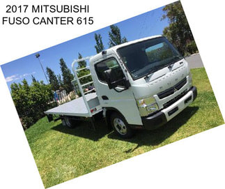 2017 MITSUBISHI FUSO CANTER 615