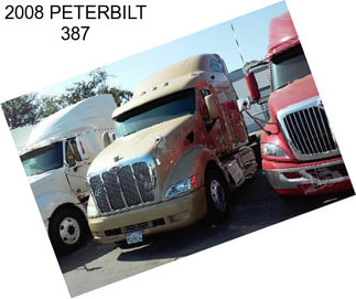 2008 PETERBILT 387