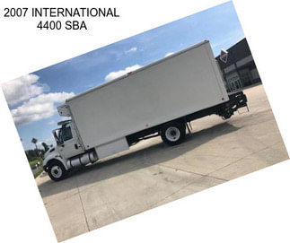 2007 INTERNATIONAL 4400 SBA