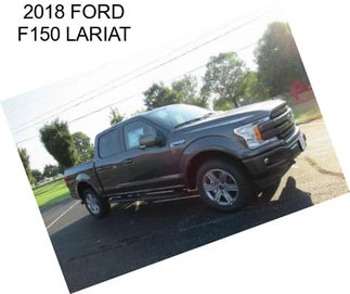 2018 FORD F150 LARIAT