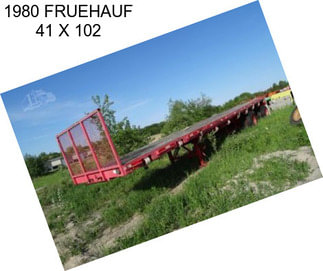 1980 FRUEHAUF 41 X 102