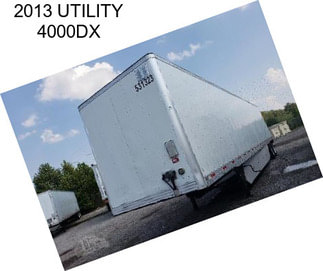 2013 UTILITY 4000DX