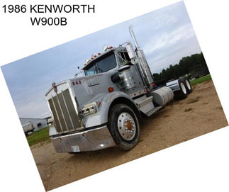 1986 KENWORTH W900B