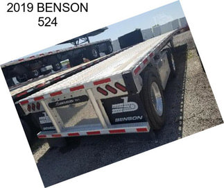 2019 BENSON 524